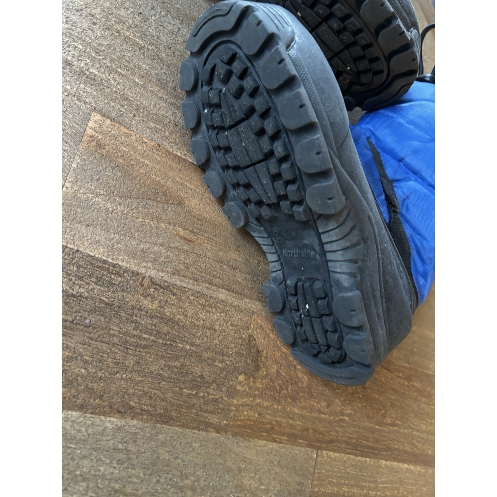 Northside Boys Blue High Top Fabric Robber Snow Boots S 2 - Picture 5 of 8